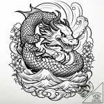 Tattoo sketch, hefty smurf lifting giant rock… – style Jaeger Mini – tattoo sketch (26.11.2025 19:17)