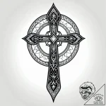 A shot of a bioluminescent bay at night, wate… – style Jagger Old – tattoo sketch (27.11.2025 04:57)