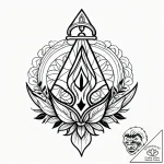 Tat tattoo sketch, flowing watercolor washes… – style Jagger Old – tattoo sketch (27.11.2025 17:57)