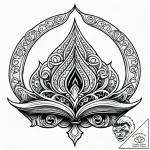 A close-up of a stack of old, yellowed newspa… – style Jagger Old – tattoo sketch (28.11.2025 07:16)