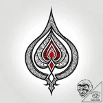 Oracle symbol glowing in void, artistic tatto… – style Jagger Old – tattoo sketch (28.11.2025 08:37)