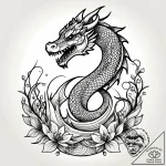 Tattoo design a delicate, intricate embroider… – style Jagger Old – tattoo sketch (28.11.2025 09:57)