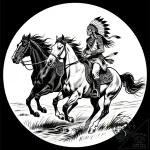Tattoo sketch, spirit and little creek riding… – style Flux Inscriptions – tattoo sketch (28.11.2025 15:37)