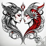 Tattoo sketch a ‘spirit guide’ animal for eac… – style Jaeger Simple – tattoo sketch (28.11.2025 15:57)