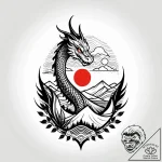 Tat tattoo sketch, traveler standing on mount… – style Jagger Old – tattoo sketch (28.11.2025 19:17)