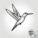 Tat tattoo sketch, hummingbird mid-flight nea… – style Jagger Old – tattoo sketch (29.11.2025 09:57)