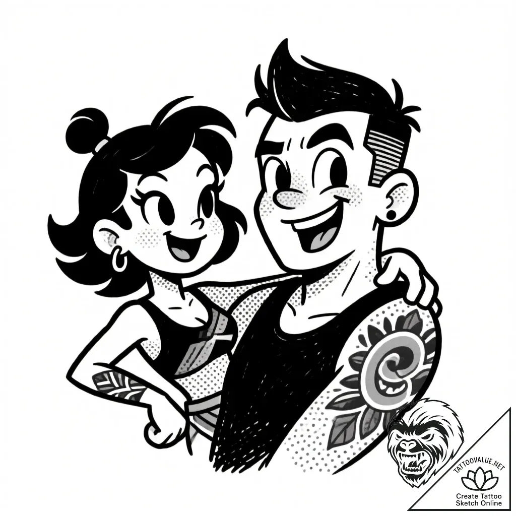 Eskiz.to, tattoo sketch, lightning mcqueen an... - style Flux Inscriptions - tattoo sketch (29.11.2025 11:37)