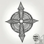 Tat tattoo sketch, painter’s palette with bru… – style Jagger Old – tattoo sketch (29.11.2025 13:57)