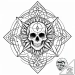 Tat tattoo sketch, skull with curling smoke r… – style Jaeger Mini – tattoo sketch (30.11.2025 01:16)
