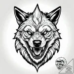Tat tattoo sketch, werewolf mid-transformatio… – style Jagger Old – tattoo sketch (30.11.2025 02:57)