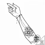 Tattoo sketch a tiny, almost invisible line o… – style Jaeger Mini – tattoo sketch (30.11.2025 05:17)