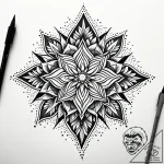Tattoo sketch a solid wall with a single, sma… – style Jaeger Simple – tattoo sketch (30.11.2025 10:17)