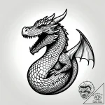 Tattoo sketch, hiccup holding dragon egg, hop… – style Jagger Old – tattoo sketch (30.11.2025 12:17)