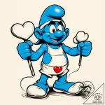 Tattoo sketch, hefty smurf, the smurfs (2011)… – style Jaeger Simple – tattoo sketch (01.12.2025 00:37)