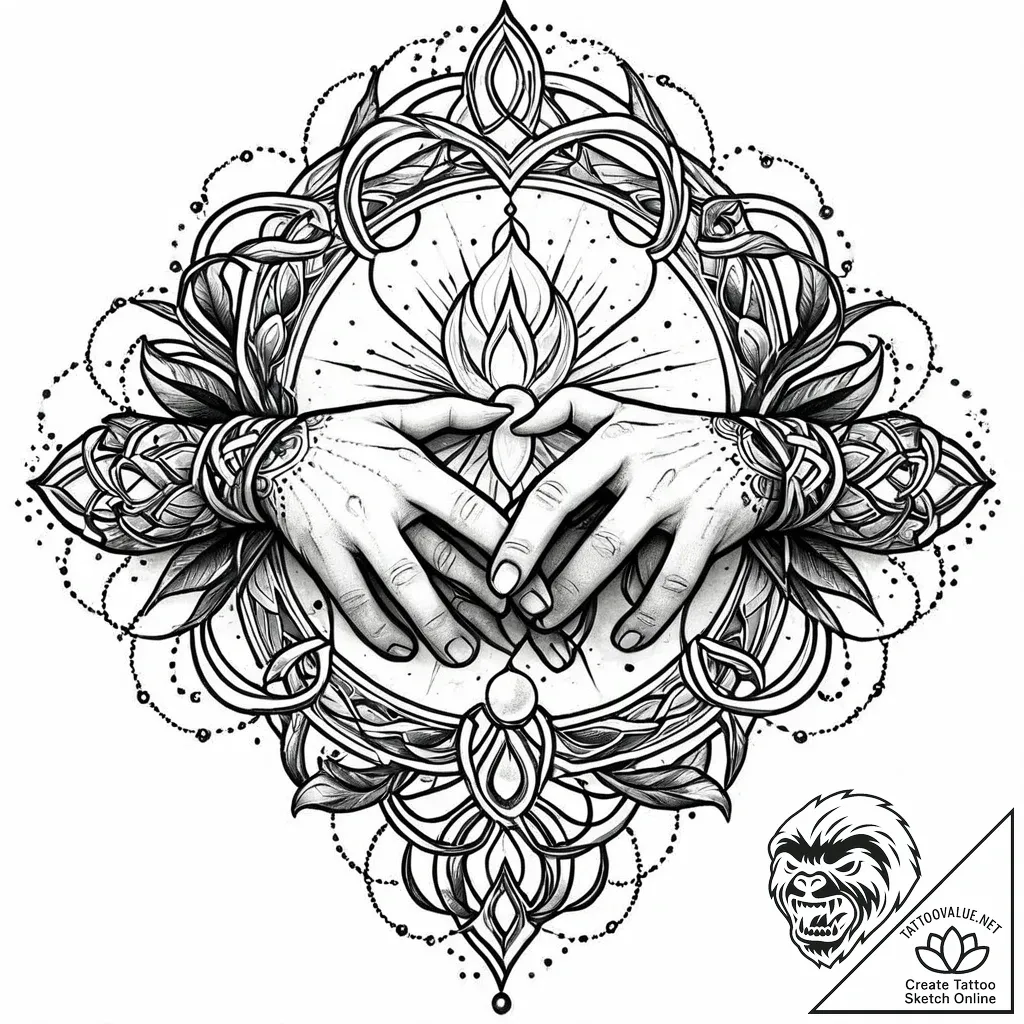 Tat tattoo sketch, nimona and ballister’s han... - style Jaeger Mini - tattoo sketch (01.12.2025 08:56)