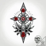 Sea, artistic tattoo sketch, trash polka tatt… – style Jagger Old – tattoo sketch (01.12.2025 09:16)