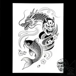 Tat tattoo sketch, minimalist abstract lines… – style Flux Inscriptions – tattoo sketch (01.12.2025 09:37)