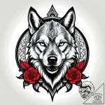 Tattoo sketch, vesemir’s scarred face half in… – style Jagger Old – tattoo sketch (01.12.2025 22:17)