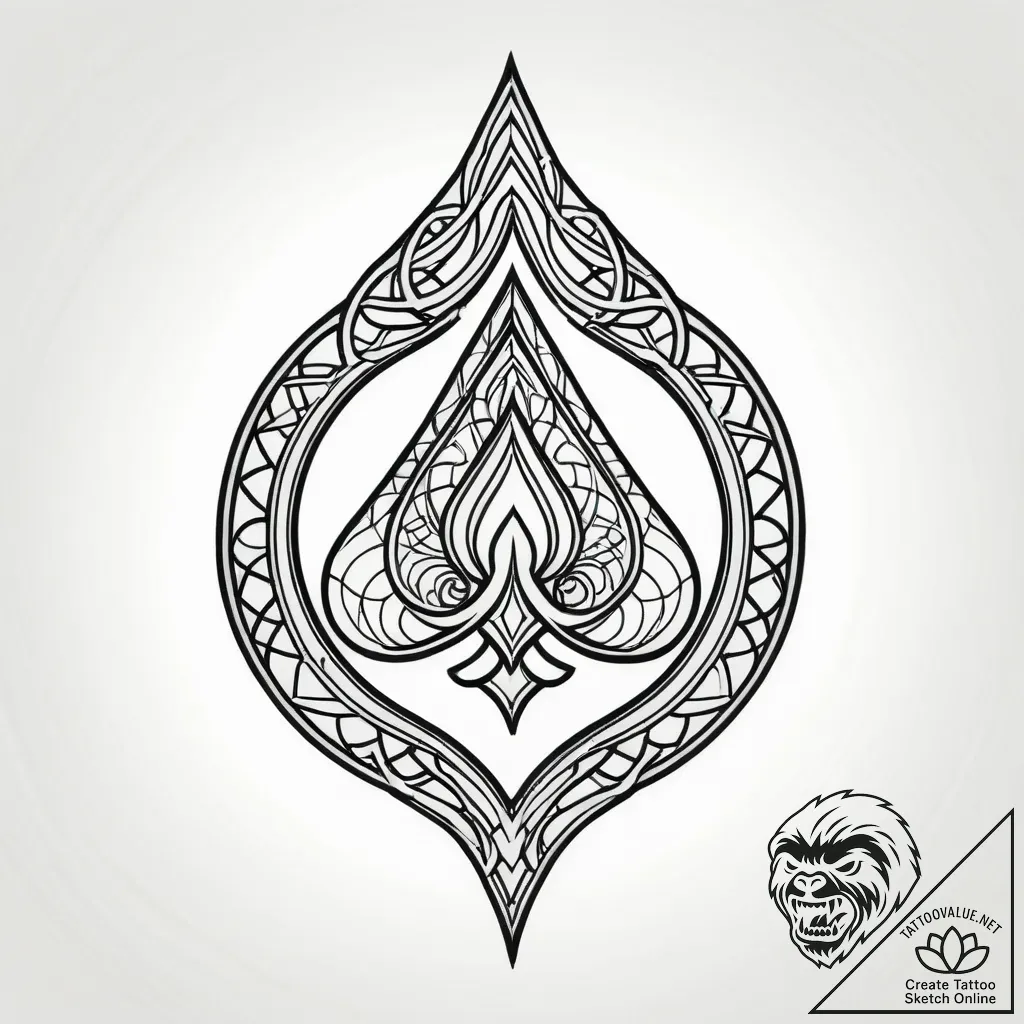 Tattoo sketch the glyph for aquarius (11th ho... - style Jagger Old - tattoo sketch (03.12.2025 00:37)