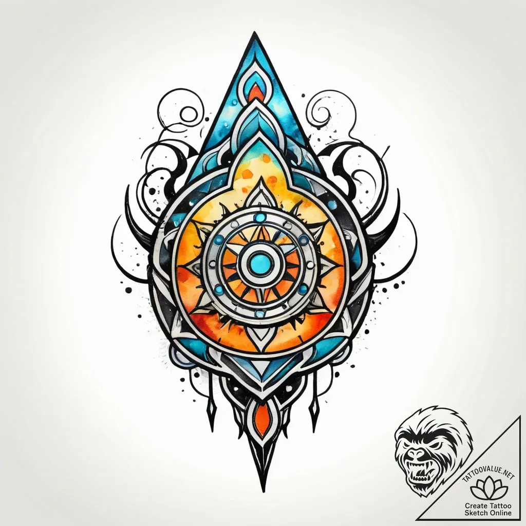 Tattoo sketch, doctor chiba holding dream dev... - style Jagger Old - tattoo sketch (03.12.2025 01:57)