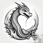 A child’s hand holding a fistful of earthworm… – style Jagger Old – tattoo sketch (03.12.2025 04:37)