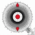 A close-up of the grooves and texture of a vi… – style Jaeger Mini – tattoo sketch (03.12.2025 10:17)