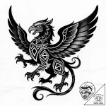 с‚р°с‚сѓрёсђрѕрірєрё сѓ рєр°сђс‚рёрѕр°рјрё сђ… – style Flux Inscriptions – tattoo sketch (03.12.2025 10:57)