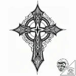 Tat tattoo sketch, minimalistic linear patter… – style Jaeger Mini – tattoo sketch (03.12.2025 11:36)