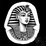 Nefertiti, tattoo flash sheet design, detaile… – style Flux Inscriptions – tattoo sketch (03.12.2025 13:37)
