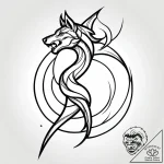 Tattoo design a stylized representation of po… – style Jagger Old – tattoo sketch (03.12.2025 14:37)