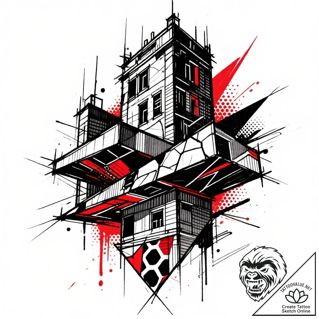 р“сђсѓрїрїр° 17: architectural & structural (... - style Flux Inscriptions - tattoo sketch (04.12.2025 00:18)