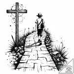 Tat tattoo sketch, the boy walking on paper p… – style Jaeger Mini – tattoo sketch (04.12.2025 03:36)