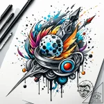 р“сђсѓрїрїр° 8: game world elements & environ… – style Jaeger Simple – tattoo sketch (04.12.2025 05:56)