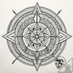 Tattoo sketch a sagittarius archer accidental… – style Jaeger Simple – tattoo sketch (04.12.2025 08:36)