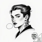 Twins, tattoo sketch design, soft whip shadin… – style Flux Inscriptions – tattoo sketch (04.12.2025 18:37)