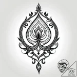 Tattoo design a fluid, abstract representatio… – style Jagger Old – tattoo sketch (05.12.2025 00:57)