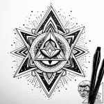 р“сђсѓрїрїр° 4: ррѕсѓс‚сђсѓрјрµрѕс‚с‹ рё рўр… – style Jaeger Simple – tattoo sketch (05.12.2025 02:57)