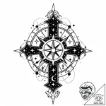 Tattoo sketch a zodiac animal’s silhouette fi… – style Jaeger Mini – tattoo sketch (05.12.2025 05:56)