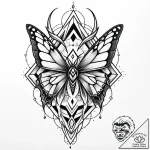 145. tattoo sketch: “potok” rune with element… – style Jaeger Mini – tattoo sketch (05.12.2025 07:17)