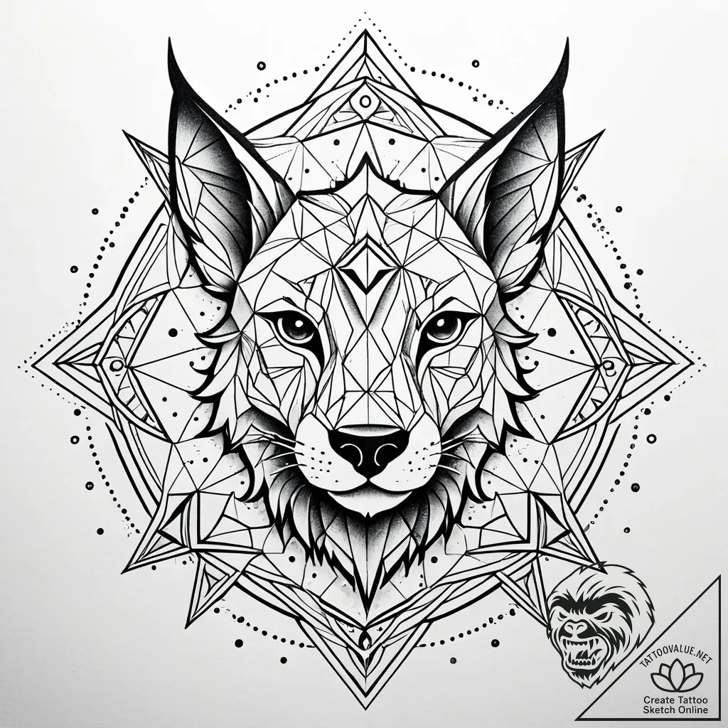 Tattoo sketch a subtle silhouette of the zodi... - style Jaeger Simple - tattoo sketch (05.12.2025 23:57)