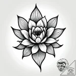 Tat tattoo sketch, whimsical oversized flower… – style Jagger Old – tattoo sketch (06.12.2025 00:37)
