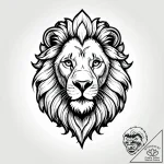 Tattoo sketch a leo lion as a protector of fo… – style Jagger Old – tattoo sketch (06.12.2025 17:17)