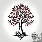 Tattoo sketch a seed growing into a mature tr… – style Jagger Old – tattoo sketch (06.12.2025 18:17)