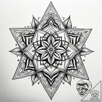 Tattoo design a small, abstract symbol on the… – style Jaeger Simple – tattoo sketch (06.12.2025 18:57)