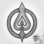 Tattoo sketch, croods hunting scene with spea… – style Jagger Old – tattoo sketch (06.12.2025 19:37)