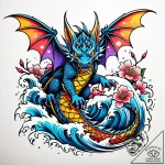 Bat with delicate, lace-like wings, artistic… – style Jaeger Simple – tattoo sketch (06.12.2025 20:17)