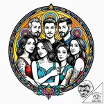 р“сђсѓрїрїр° 7: ррґрµрё рґр»сџ рўрµрјрµр№рѕс… – style Jagger Old – tattoo sketch (06.12.2025 20:57)