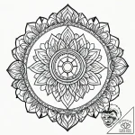 Tattoo design a delicate lace border with mic… – style Jagger Old – tattoo sketch (07.12.2025 05:57)