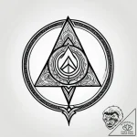 Tattoo sketch a symbol representing a persona… – style Jagger Old – tattoo sketch (08.12.2025 16:17)