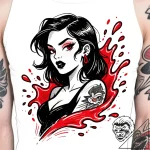 Tat tattoo sketch, bronagh with water splash… – style Flux Inscriptions – tattoo sketch (08.12.2025 20:37)